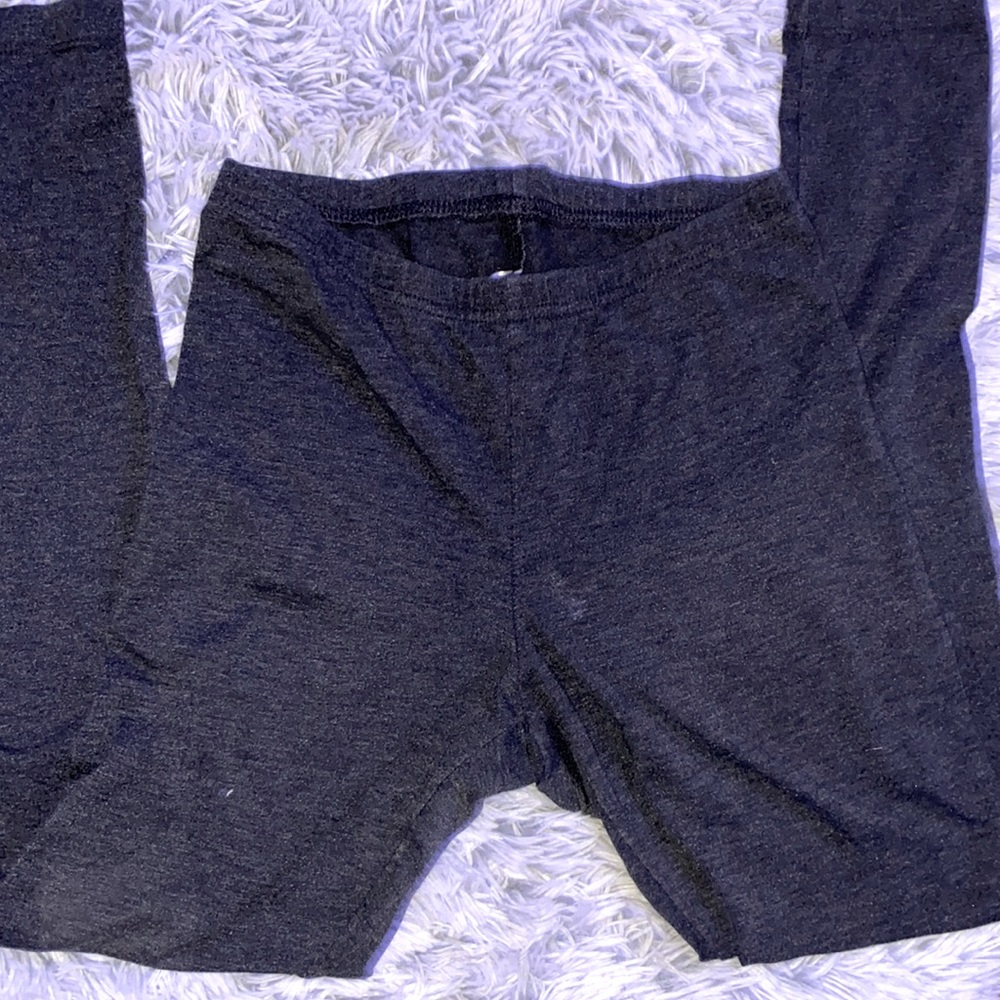 gray soft leggings